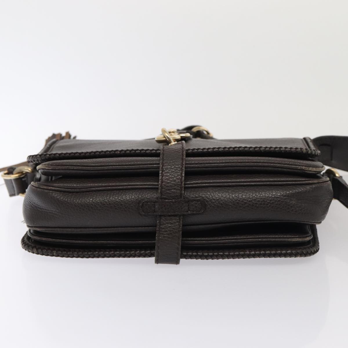 Gucci Marrakech Brown Leather Shoulder Bag