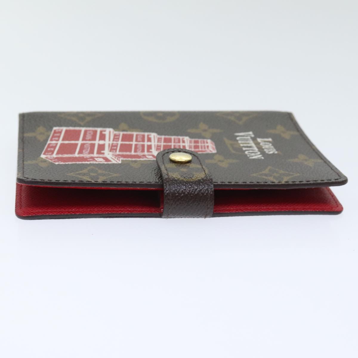 Louis Vuitton Agenda Brown Canvas Wallet