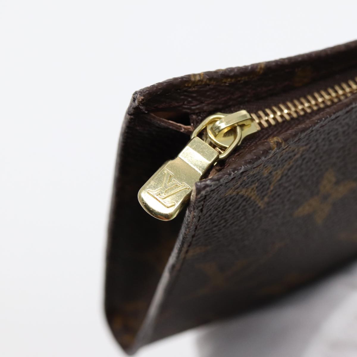 Louis Vuitton Bucket Gm Brown Canvas Clutch Bag