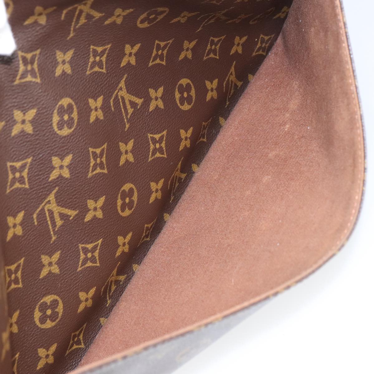 Louis Vuitton Gibecière Brown Canvas Shoulder Bag