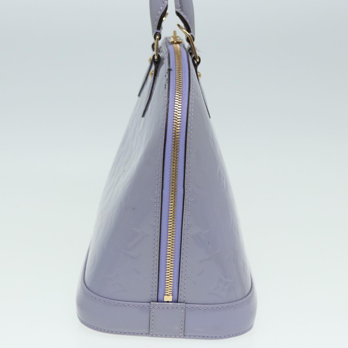Louis Vuitton Alma Black Patent Leather Handbag