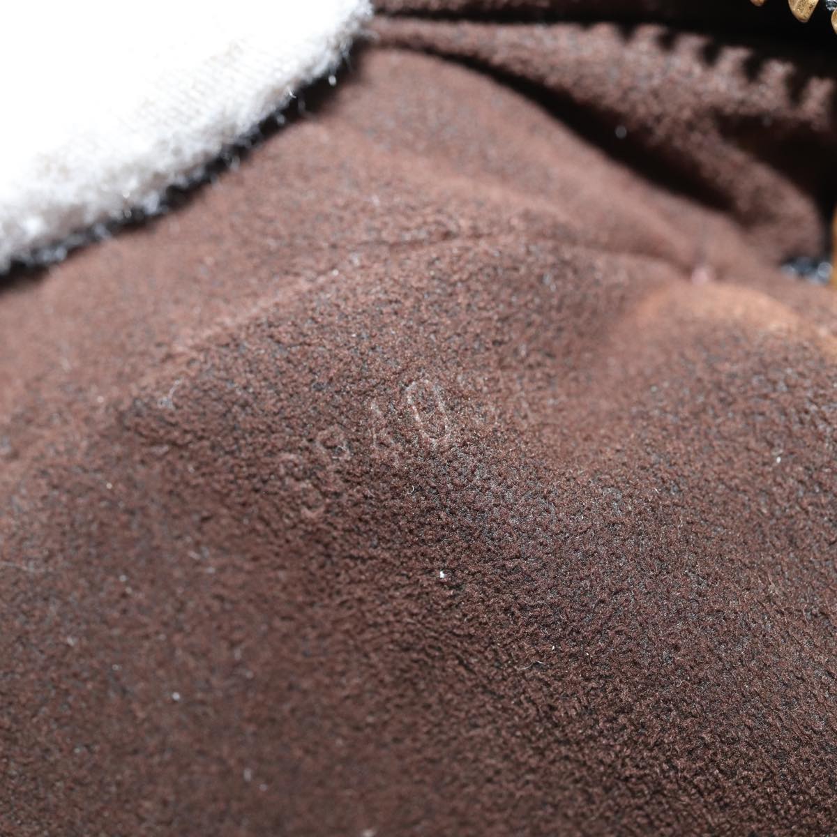 Louis Vuitton Xl Black Leather Handbag