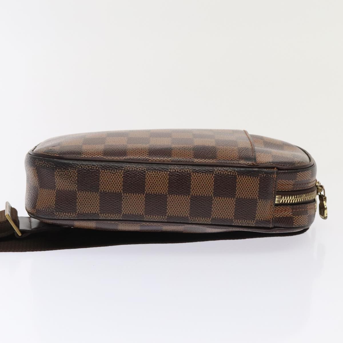 Louis Vuitton Gange Brown Canvas Shoulder Bag