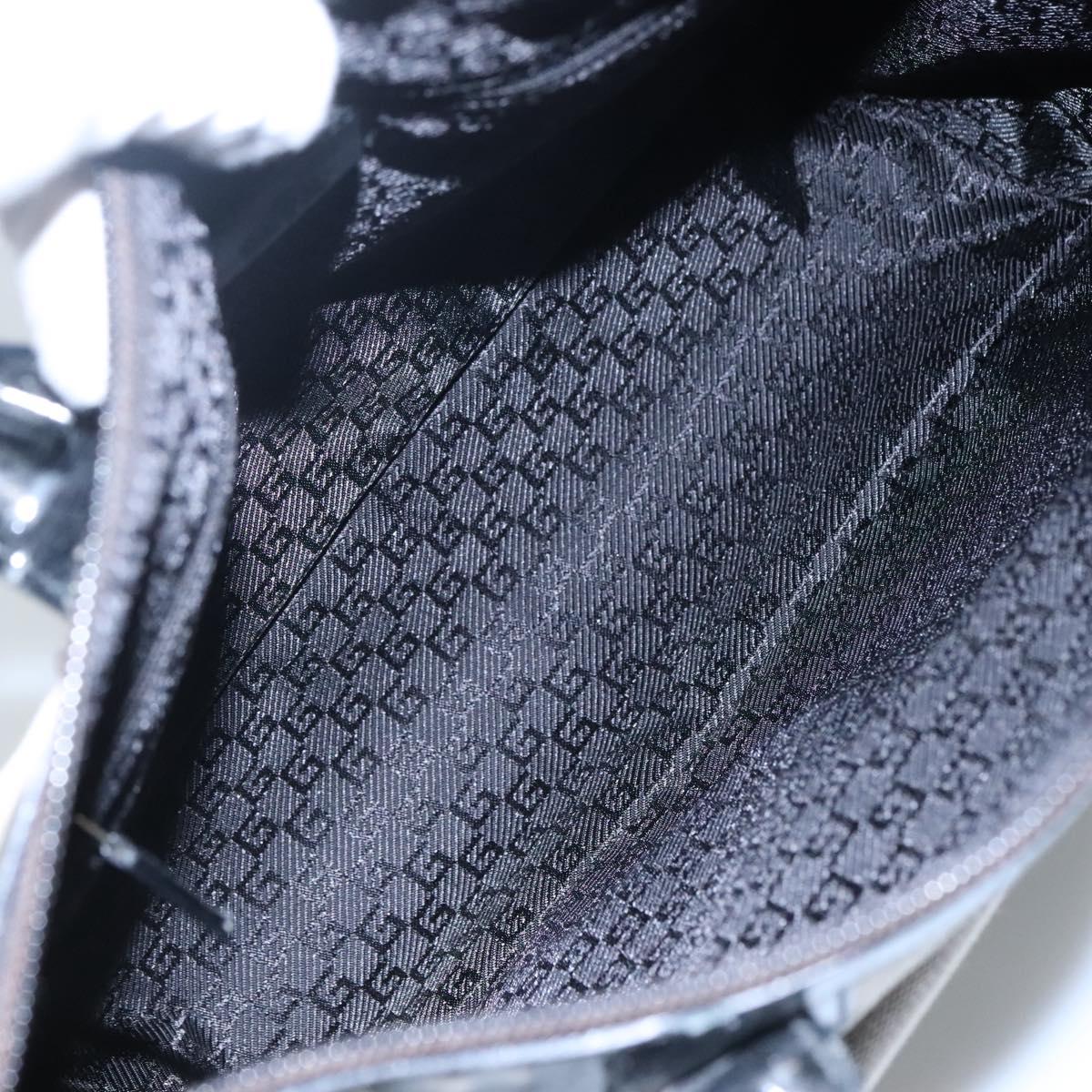 Gucci Grey Canvas Handbag