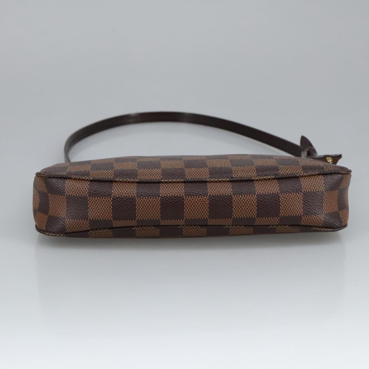 Louis Vuitton Pochette Accessoire Brown Canvas Shoulder Bag