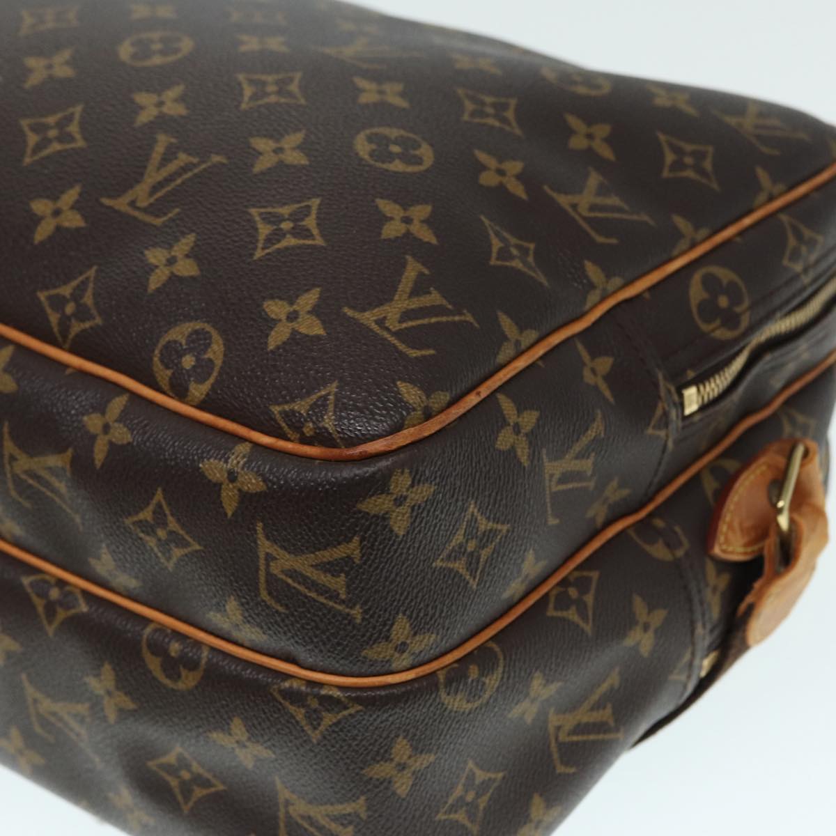 Louis Vuitton Reporter Brown Canvas Shoulder Bag