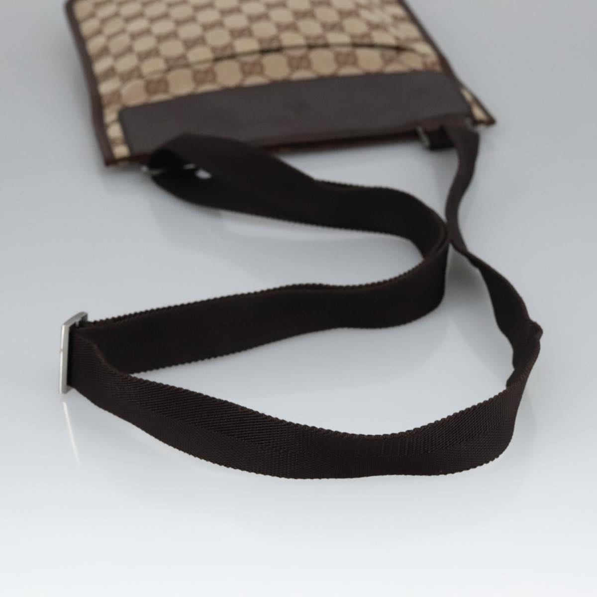 Gucci Gg Supreme Beige Canvas Shoulder Bag