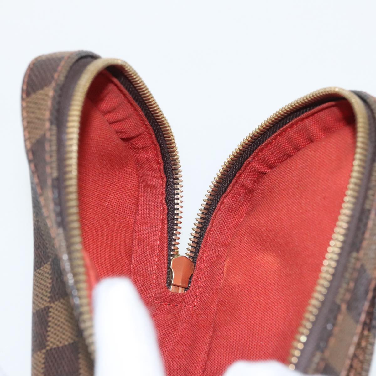 Louis Vuitton Geronimos Brown Canvas Shoulder Bag
