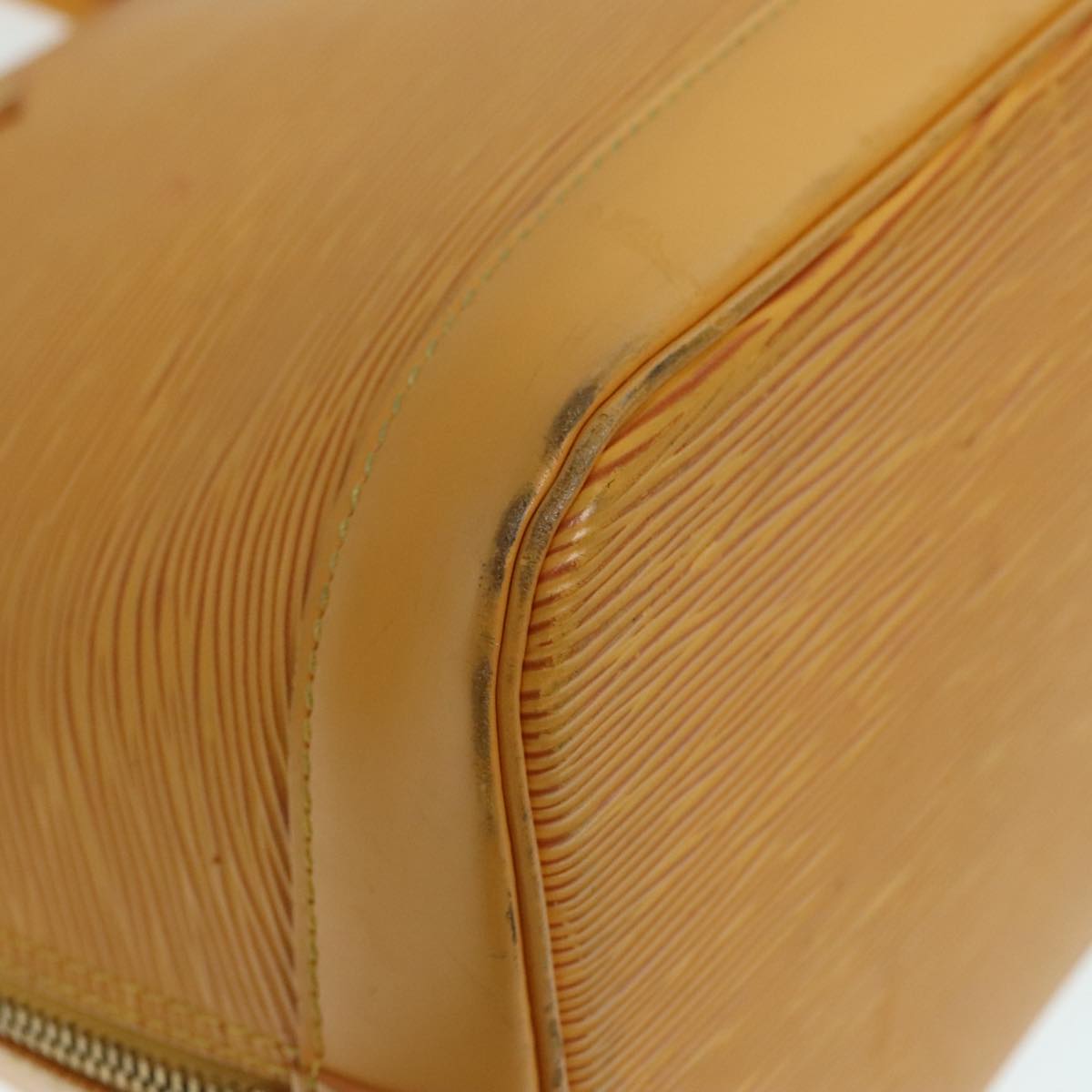 Louis Vuitton Yellow Leather Handbag