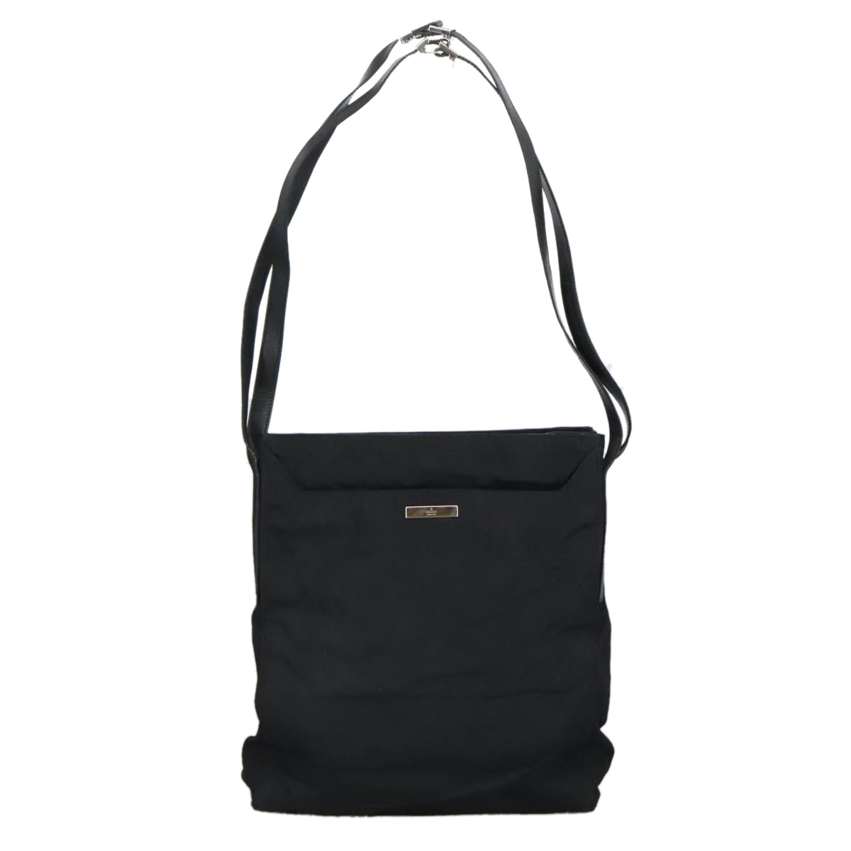 Gucci Black Canvas Shoulder Bag