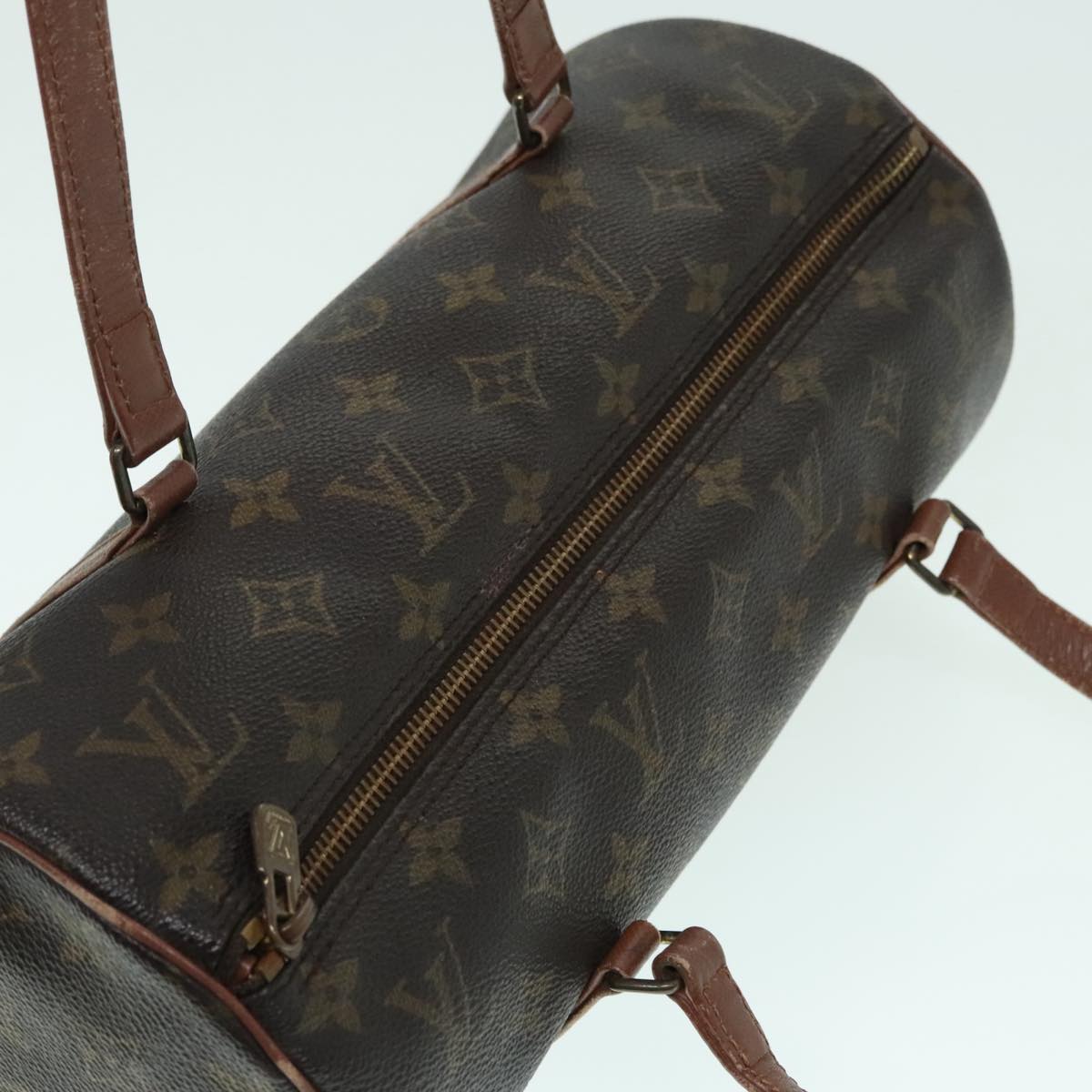 Louis Vuitton Papillon 30 Brown Canvas Handbag