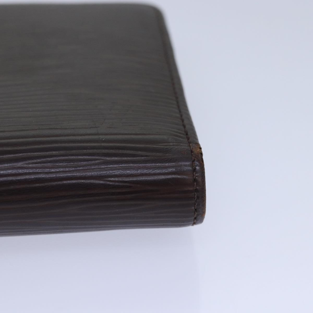 Louis Vuitton Viennois Brown Leather Wallet