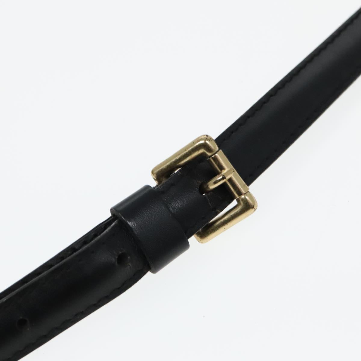 Louis Vuitton Bandoulière De Sac Black Leather Bag Jewelry