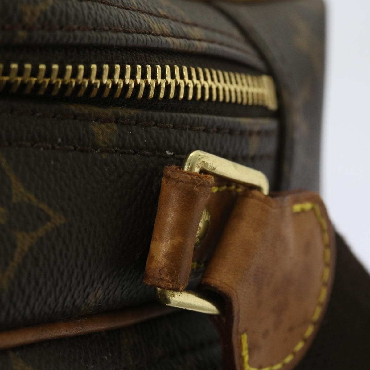 Louis Vuitton Reporter Brown Canvas Shoulder Bag