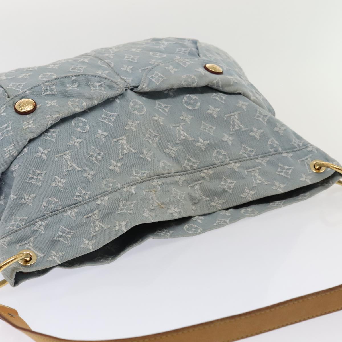 Louis Vuitton Daily Grey Denim - Jeans Shoulder Bag
