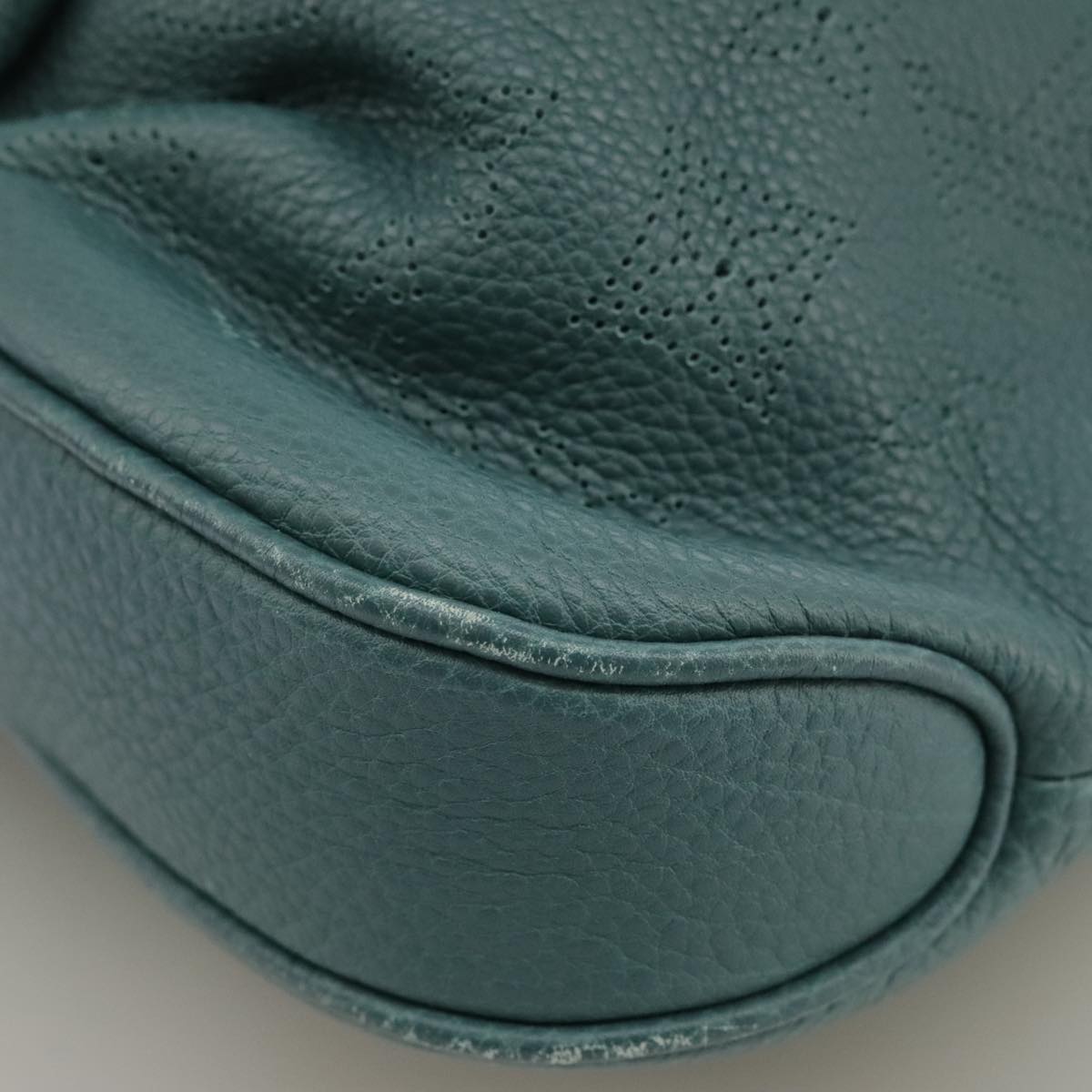Louis Vuitton Selene Blue Leather Shoulder Bag