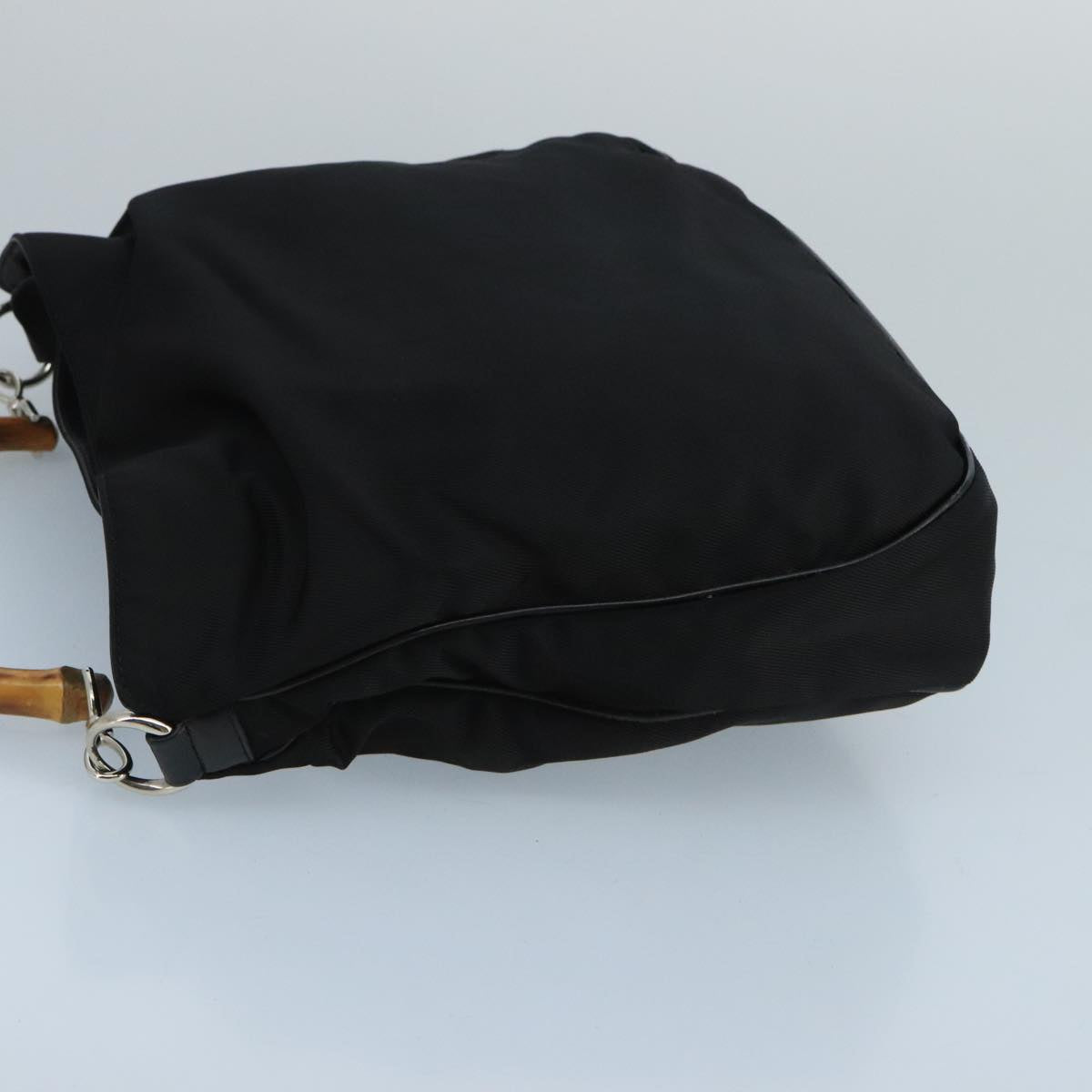 Gucci Bamboo Black Synthetic Handbag