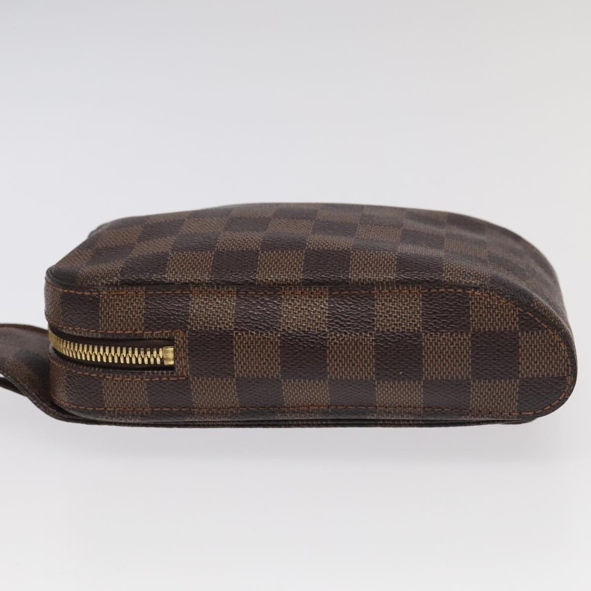 Louis Vuitton Geronimos Brown Canvas Shoulder Bag