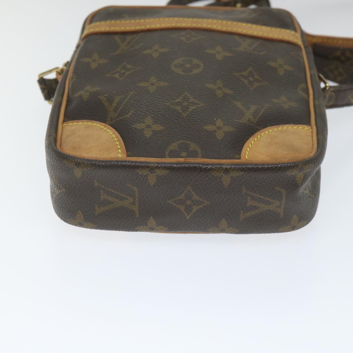 Louis Vuitton Danube Brown Canvas Shoulder Bag