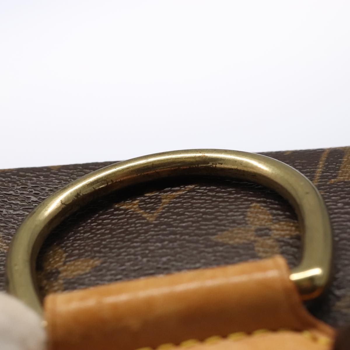 Louis Vuitton Montsouris Brown Canvas Backpack Bag