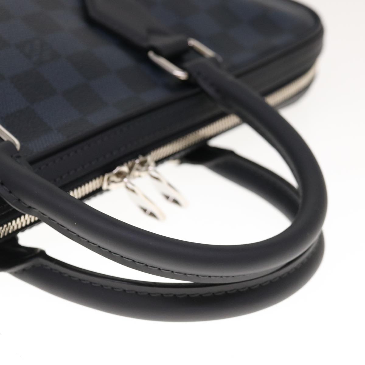 Louis Vuitton Dandy Grey Canvas Handbag