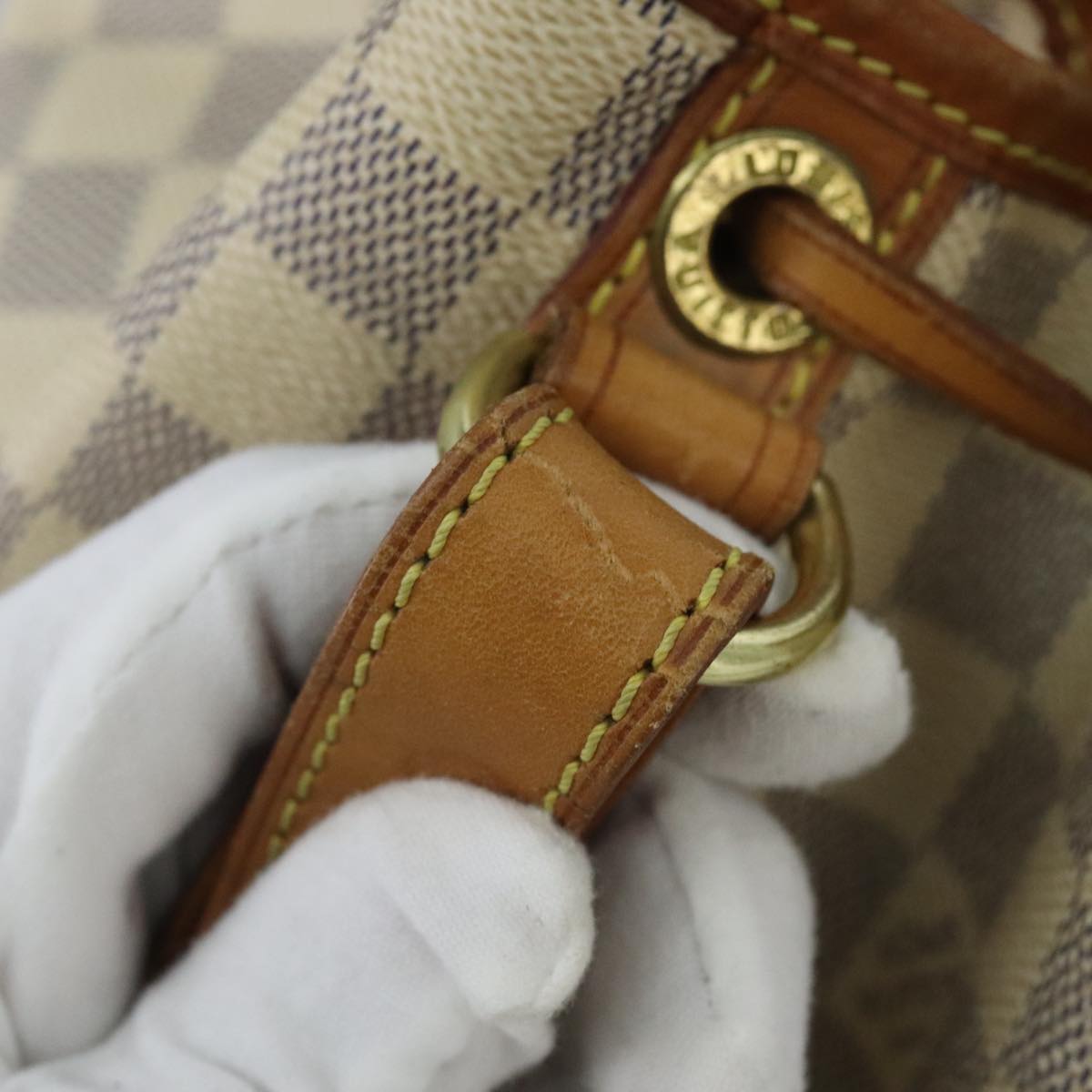 Louis Vuitton Noe Grey Canvas Shoulder Bag