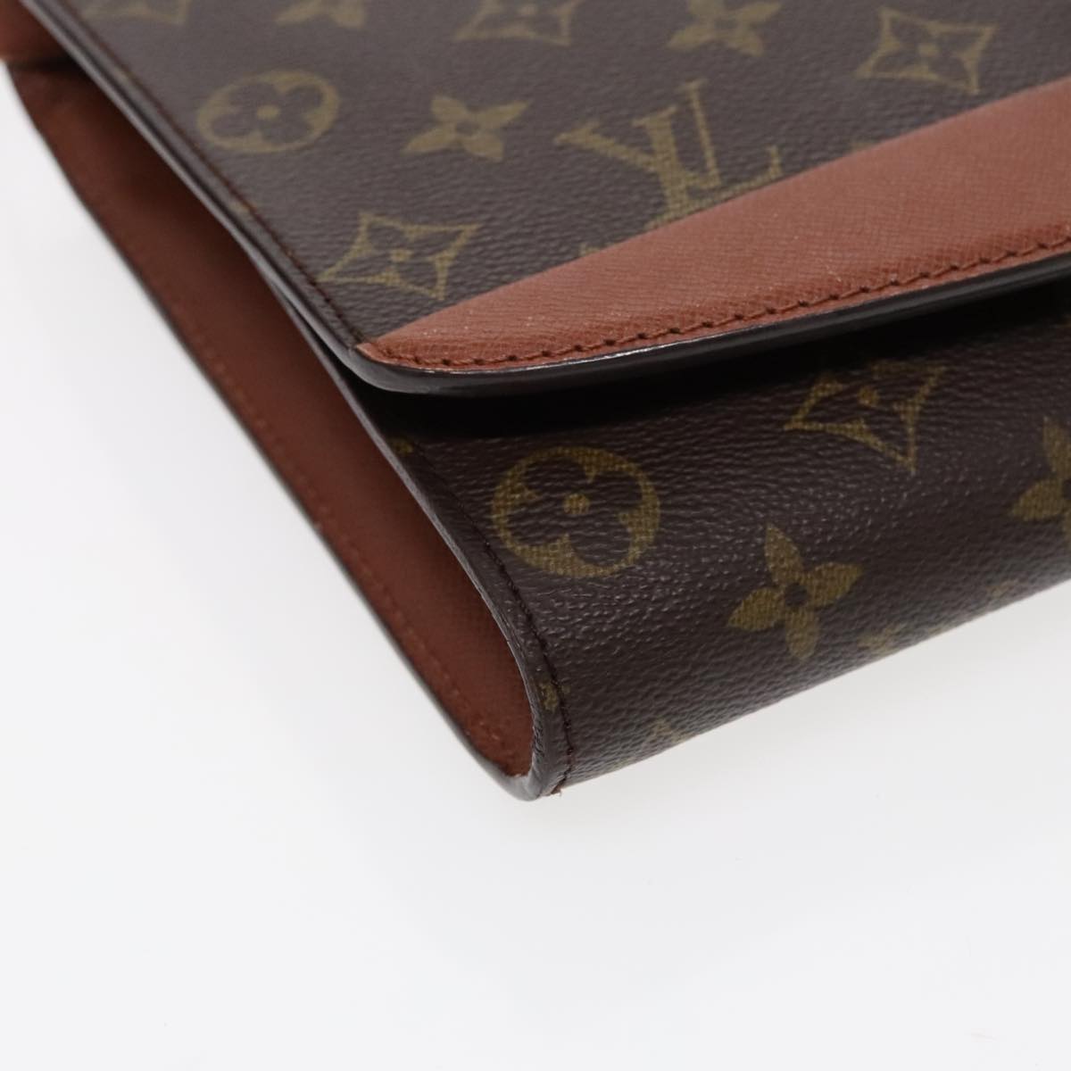 Louis Vuitton Bordeaux Brown Canvas Shoulder Bag