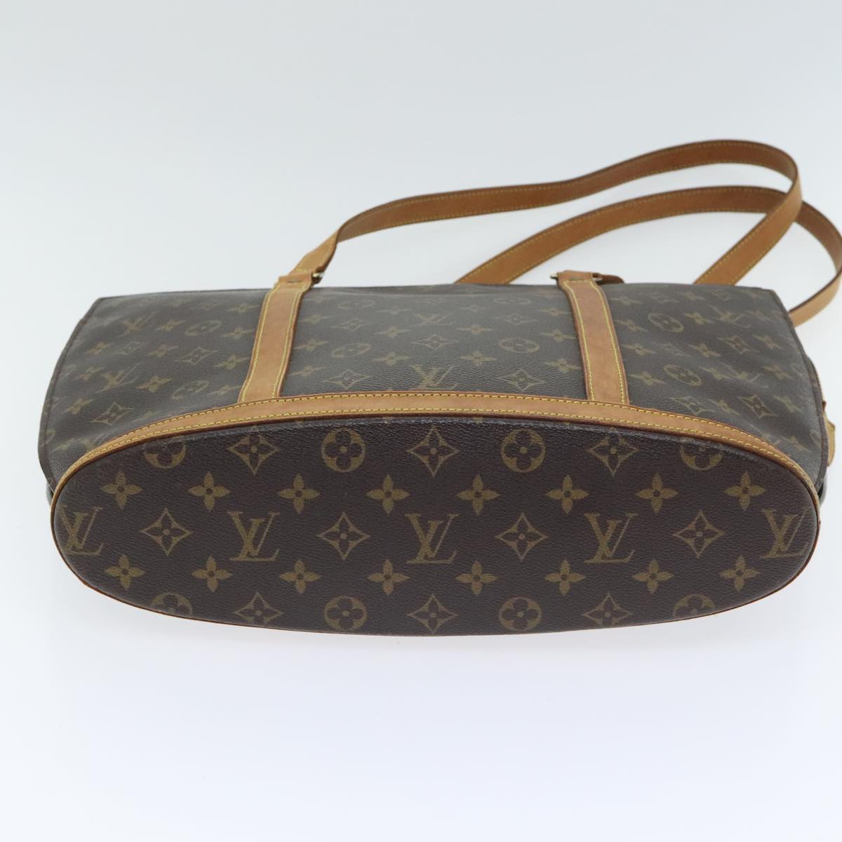 Louis Vuitton Babylone Brown Canvas Tote Bag