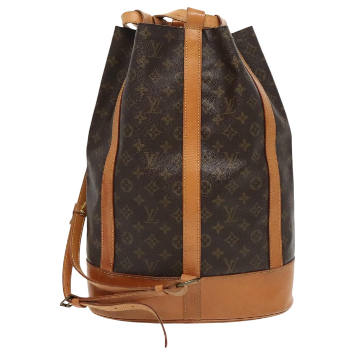Louis Vuitton Randonnée Brown Canvas Shoulder Bag