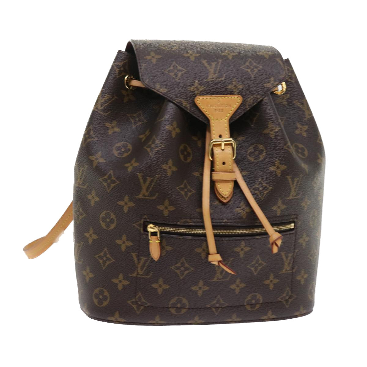 Louis Vuitton Montsouris Brown Canvas Backpack Bag