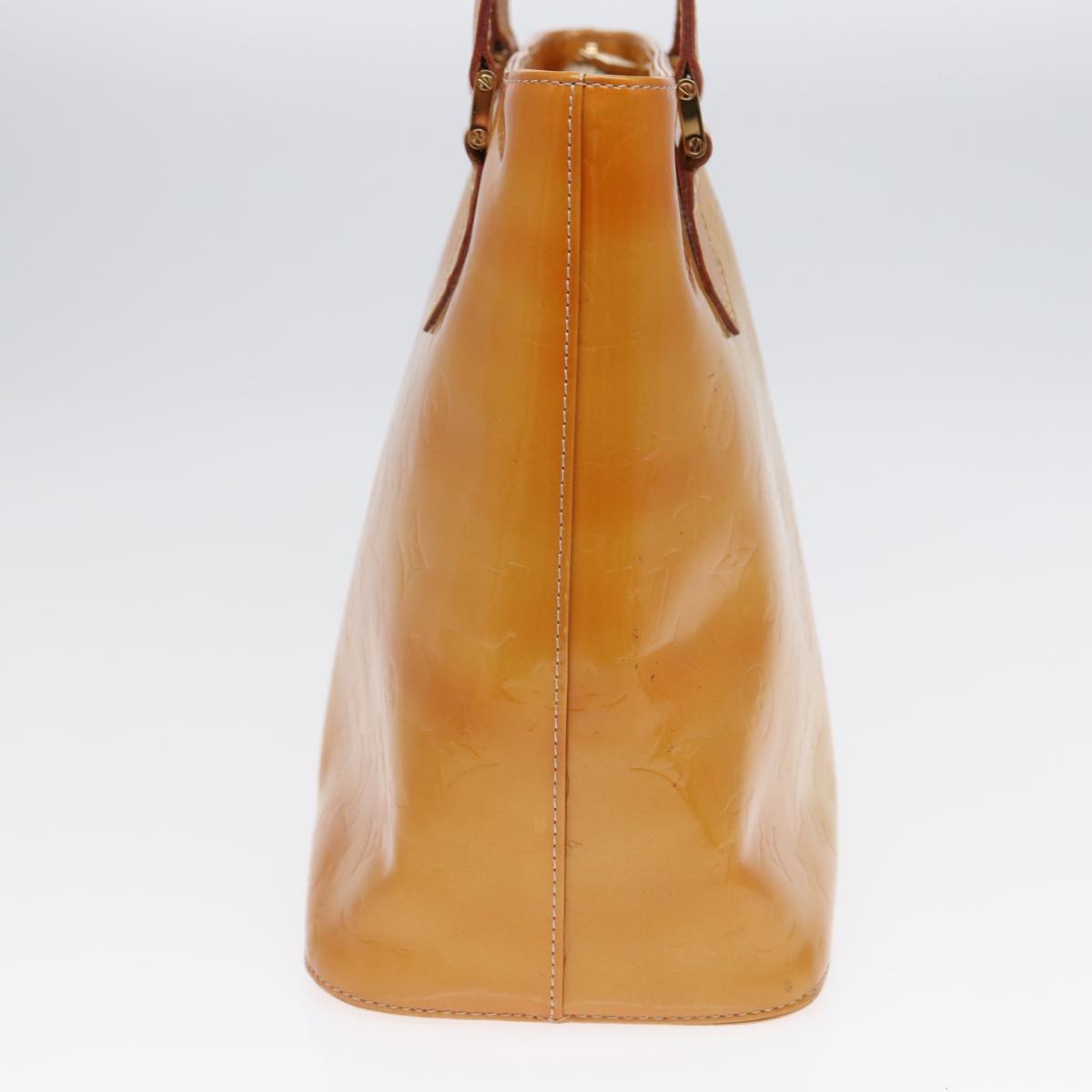 Louis Vuitton Houston Beige Patent Leather Handbag