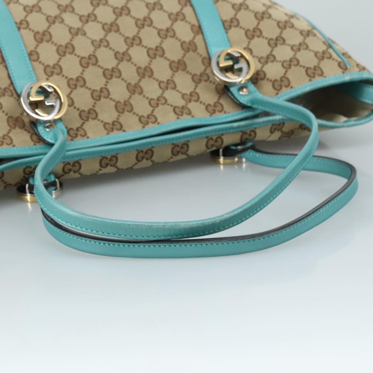 Gucci Gg Canvas Beige Canvas Tote Bag