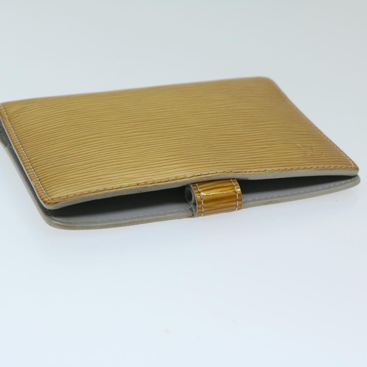 Louis Vuitton Agenda Pm Yellow Leather Wallet