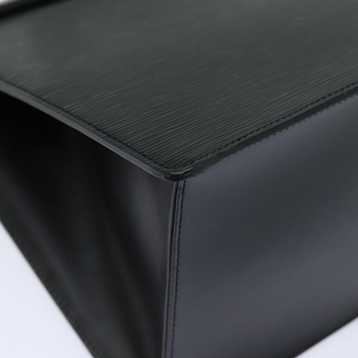 Louis Vuitton Riviera Black Leather Handbag