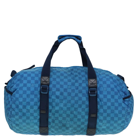 Louis Vuitton Practical Blue Canvas Travel Bag