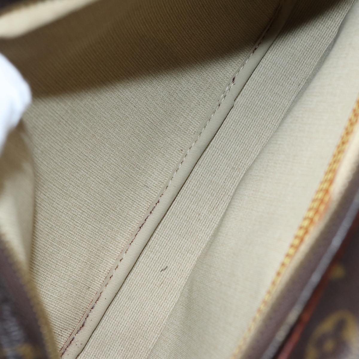 Louis Vuitton Reporter Pm Brown Canvas Shoulder Bag
