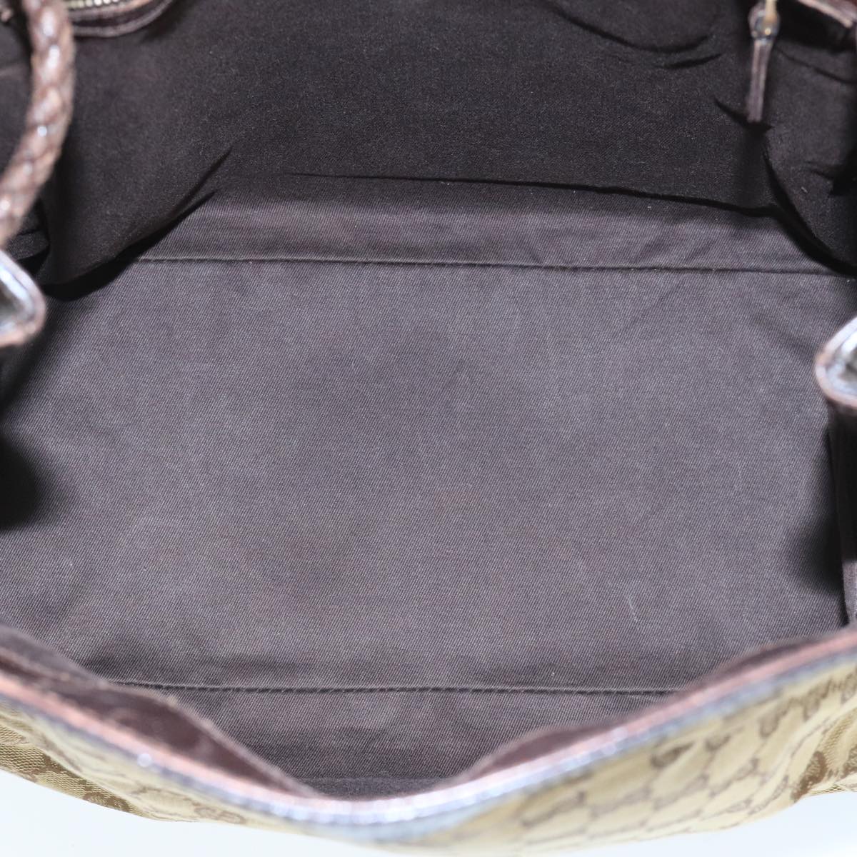 Gucci Gg Canvas Beige Canvas Shoulder Bag