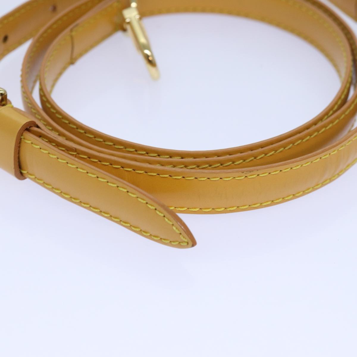 Louis Vuitton Shoulder Strap Camel Leather Bag Jewelry