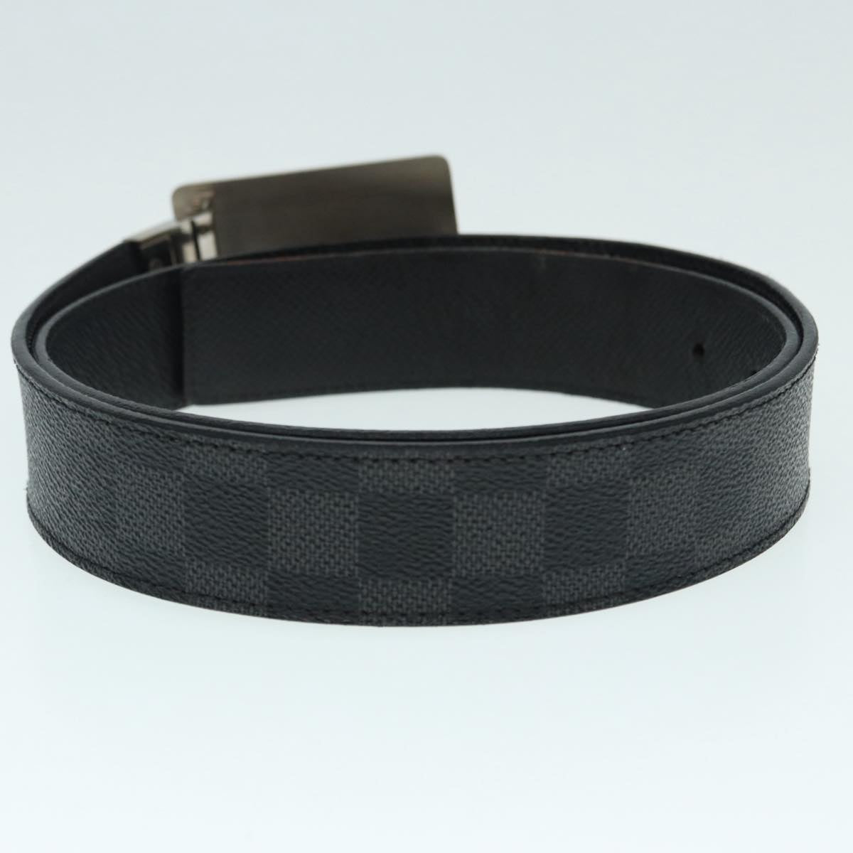 Louis Vuitton Inventeur Grey Canvas Belt