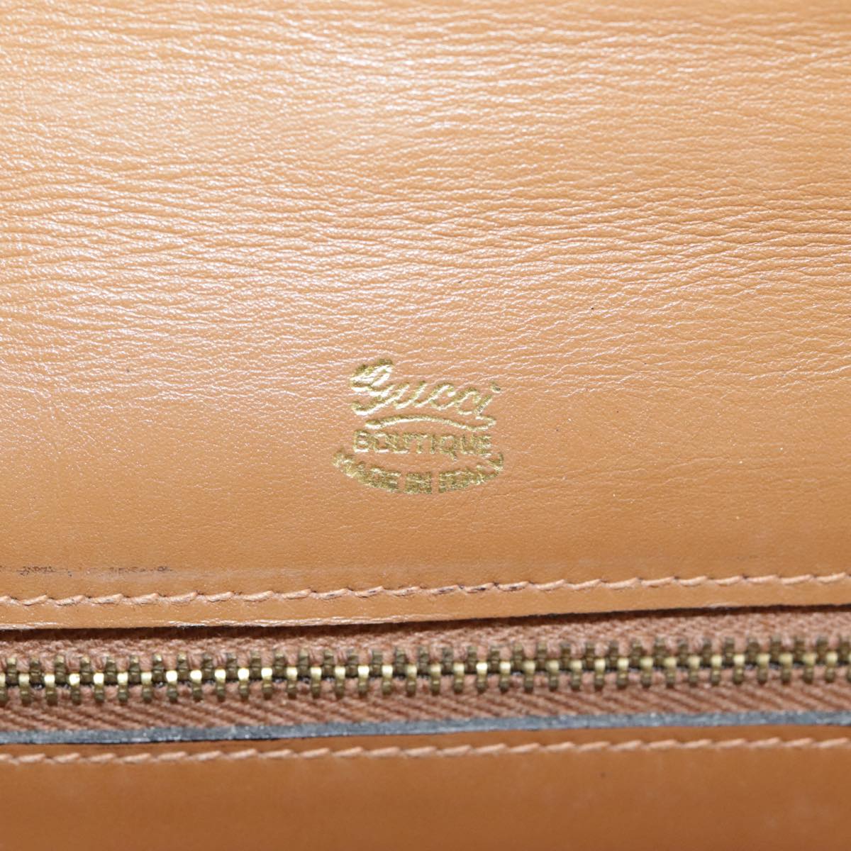 Gucci Micro Small Gg Canvas Beige Canvas Clutch Bag