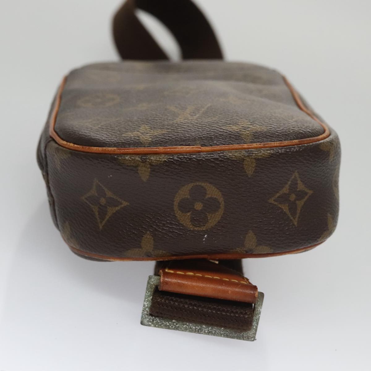 Louis Vuitton Pochette Gange Brown Canvas Shoulder Bag