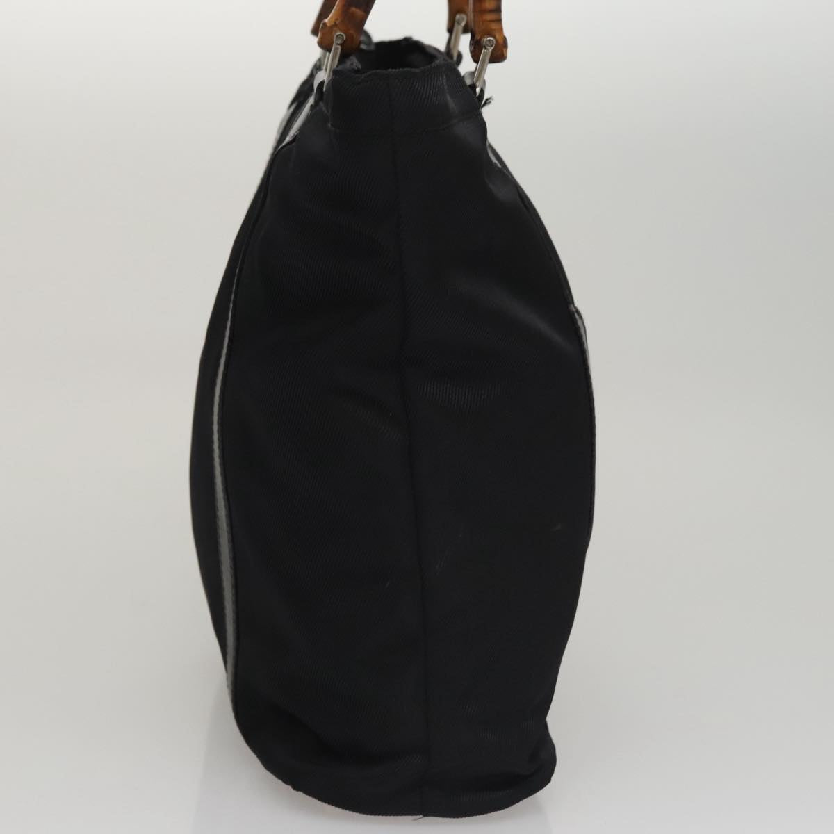 Gucci Bamboo Black Synthetic Handbag