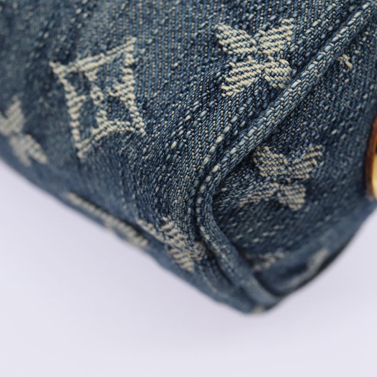 Louis Vuitton Trousse Pochette Blue Denim - Jeans Wallet