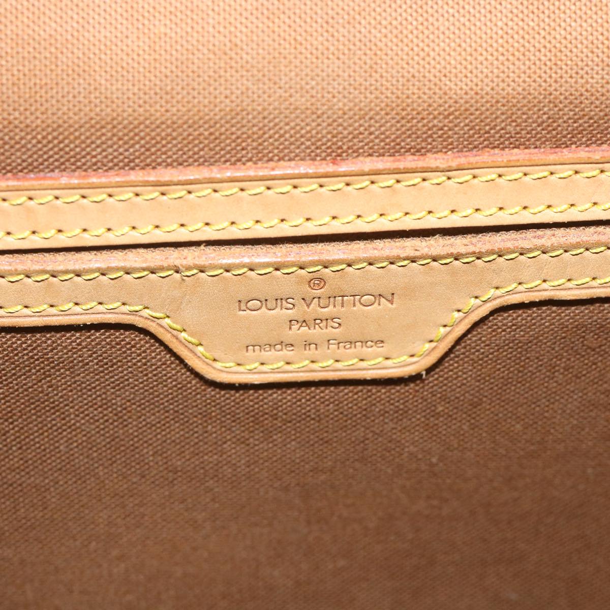 Louis Vuitton Montsouris Brown Canvas Backpack Bag