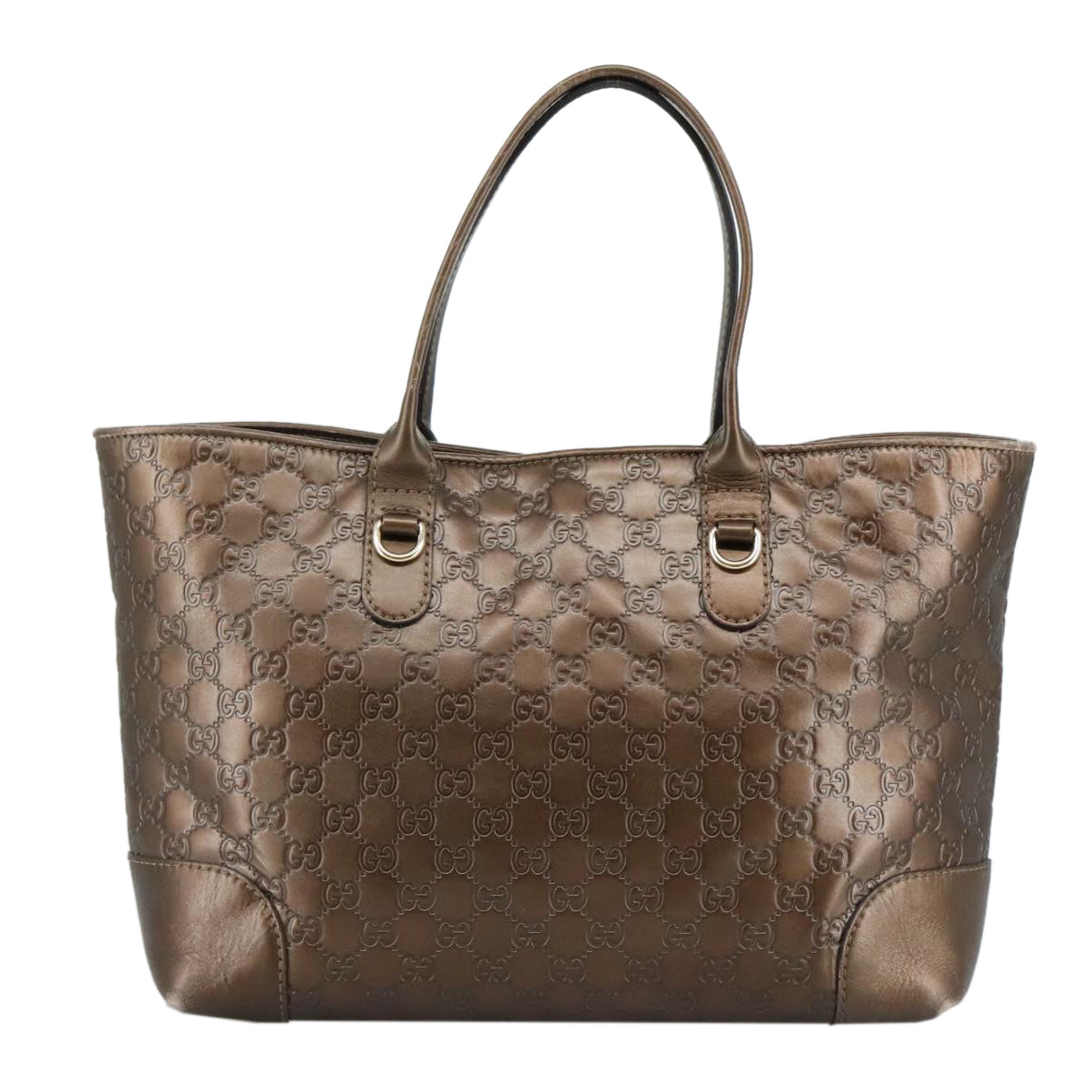 Gucci Guccissima Brown Leather Tote Bag
