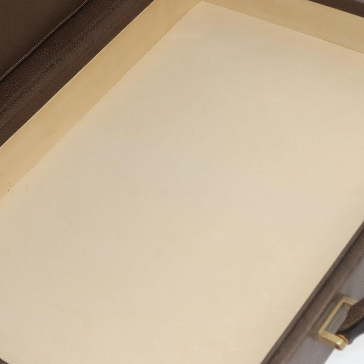 Gucci Brown Leather Travel Bag
