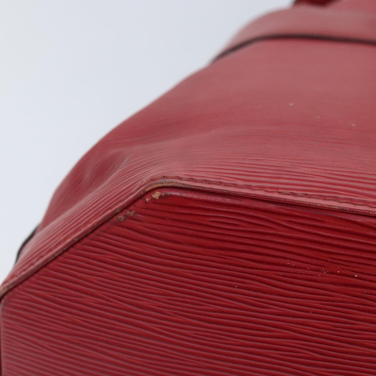 Louis Vuitton Sac D'épaule Red Leather Shoulder Bag