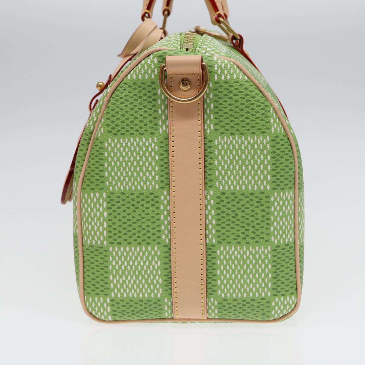 Louis Vuitton Speedy Bandoulière 35 Green Canvas Handbag