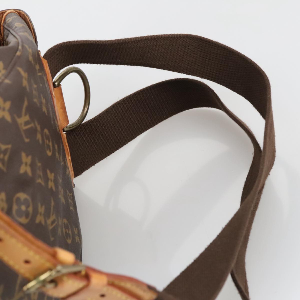 Louis Vuitton Montsouris Gm Brown Canvas Backpack Bag