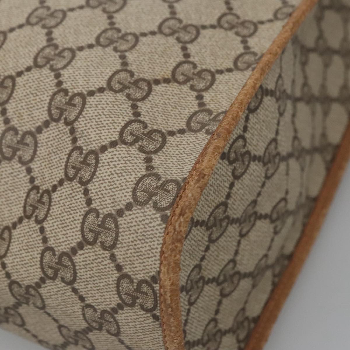 Gucci Cabas Beige Canvas Tote Bag